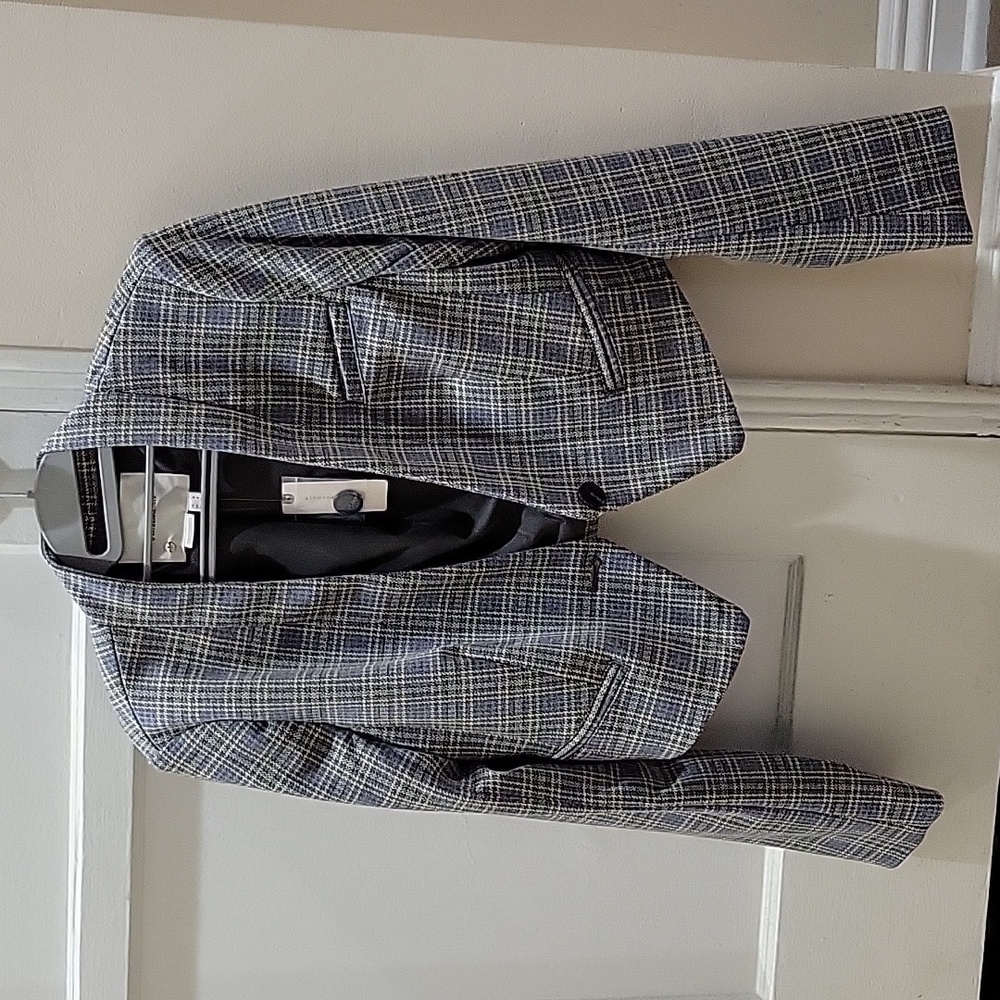 Anthropologie cropped blazer